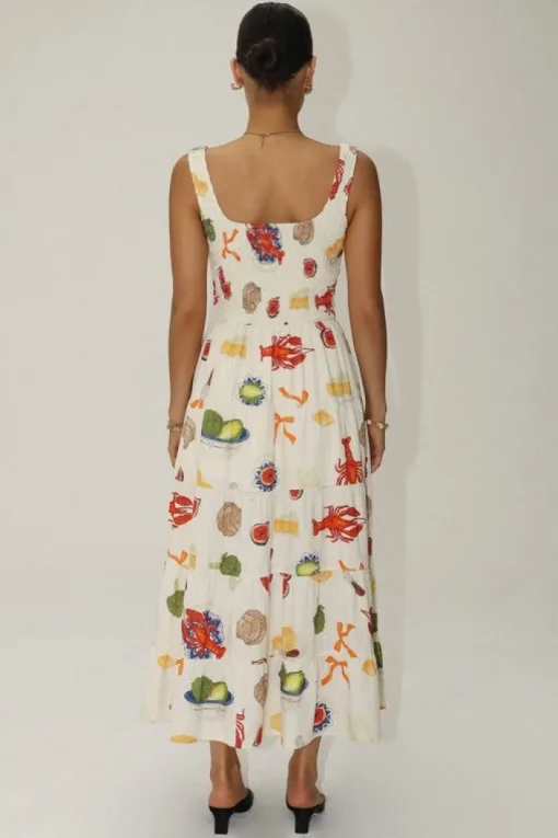 Bon Appetit Smocked Dress