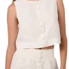 Boxy Linen Boatneck Top