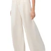 Button Front Palazzo Pant