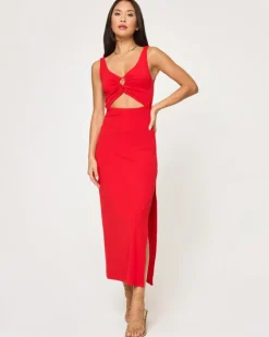 Camille Dress - Flame