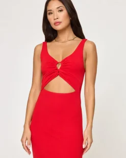 Camille Dress - Flame