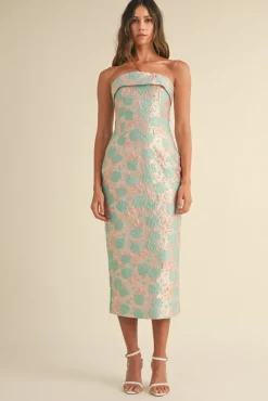 Campbell Jacquard Midi