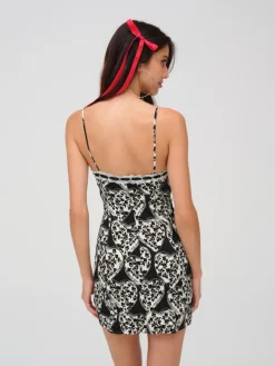 Claire Mini Dress - Black