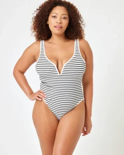 Coco One Piece Swimsuit - Sail Along Stripe