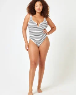 Coco One Piece Swimsuit - Sail Along Stripe