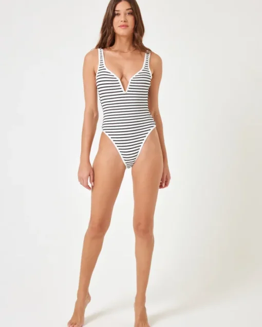 Coco One Piece Swimsuit - Sail Along Stripe