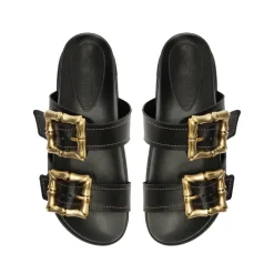Enola Sporty Sandal - Black