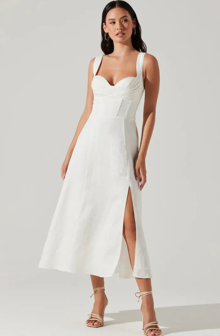 Estella Dress - White