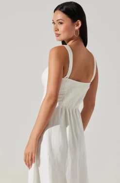 Estella Dress - White