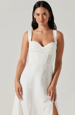 Estella Dress - White