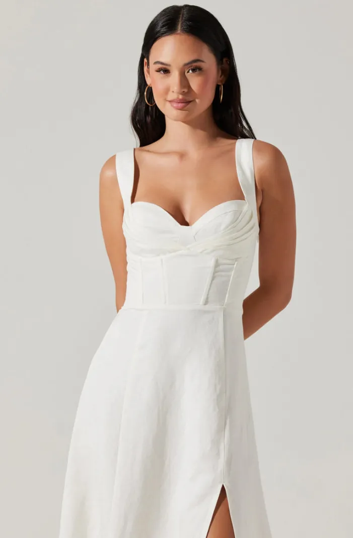 Estella Dress - White