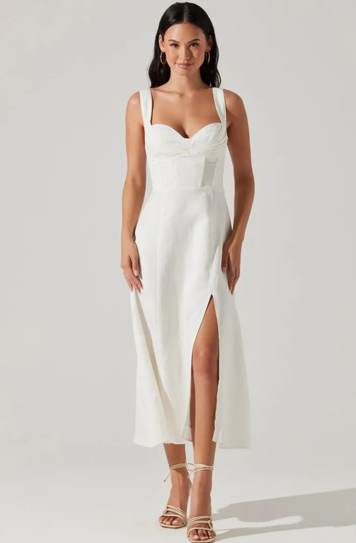 Estella Dress - White