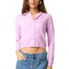 Gianna Knit Cardi - Lilac