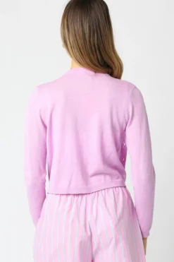 Gianna Knit Cardi - Lilac