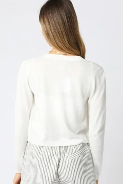 Gianna Knit Cardi - Off White
