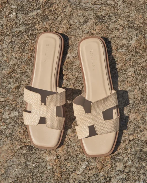 Gordy Sandal - Natural Raffia