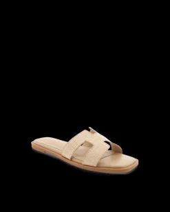 Gordy Sandal - Natural Raffia