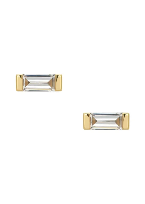 Jadey Baguette Studs
