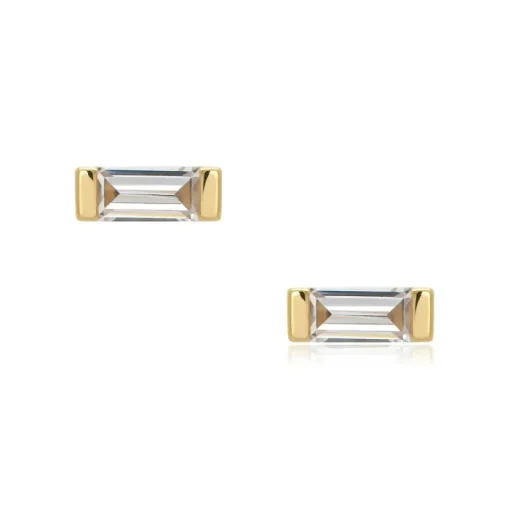 Jadey Baguette Studs