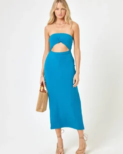 Kierra Dress - Mediterranean