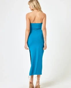 Kierra Dress - Mediterranean