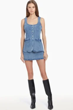 Kya Skort Romper - Classic Wash