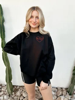 Mas Besos Sweatshirt - Oversized