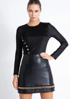 Medea Leather Skirt