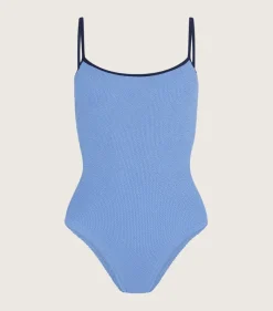 Pamela One Piece - Cornflower/Navy