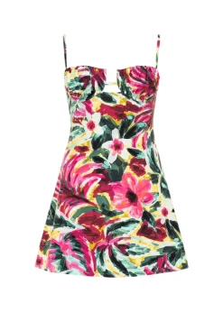 Petal Short Slip Dress