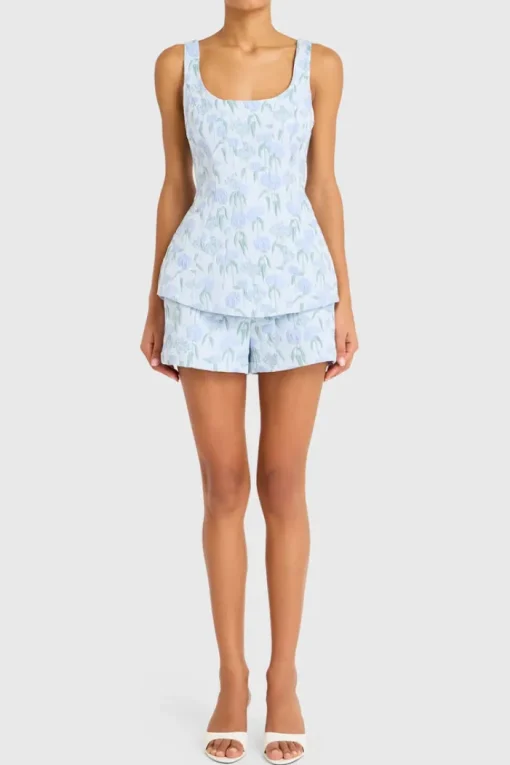 Reeves Shorts - Flores Brocade