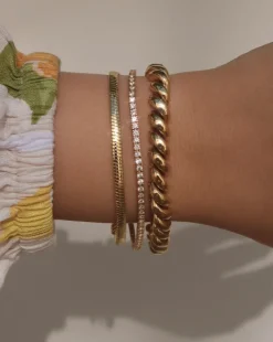 Regina Cobra Chain Bracelet