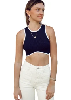 Rena Top - Navy