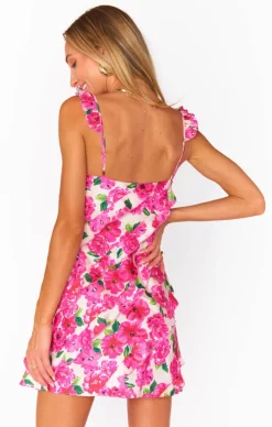 Rosa Ruffle Mini Dress
