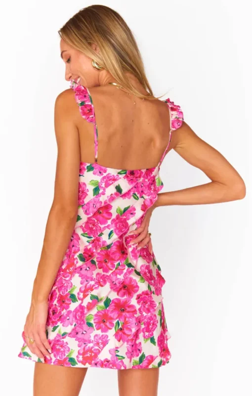 Rosa Ruffle Mini Dress