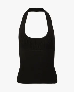 Scoop Neck Halter Tank
